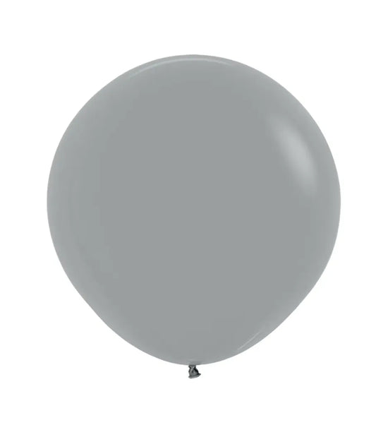 Sempertex Urban Grey 24" Latex Balloons 3pk
