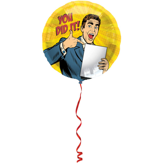 Anagram Passed You Did It 18" Foil Balloon