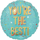 Anagram You're The Best Splash 18" Foil Balloon