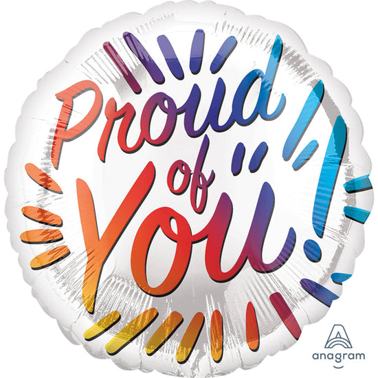Anagram Proud Of You! 18" Foil Balloon