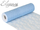Eleganza Lace Netting Light Blue 12" x 10M
