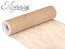 Eleganza Lace Netting Vintage Champagne 12" x 10M