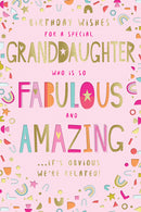 Kingfisher C75 Birthday Granddaughter 6pk