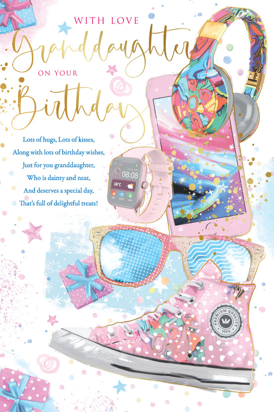 Kingfisher C75 Birthday Granddaughter 6pk
