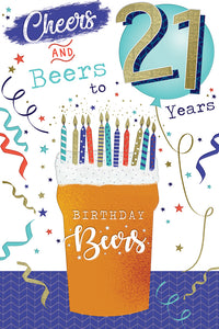 Kingfisher C75 Birthday Age 21 6pk