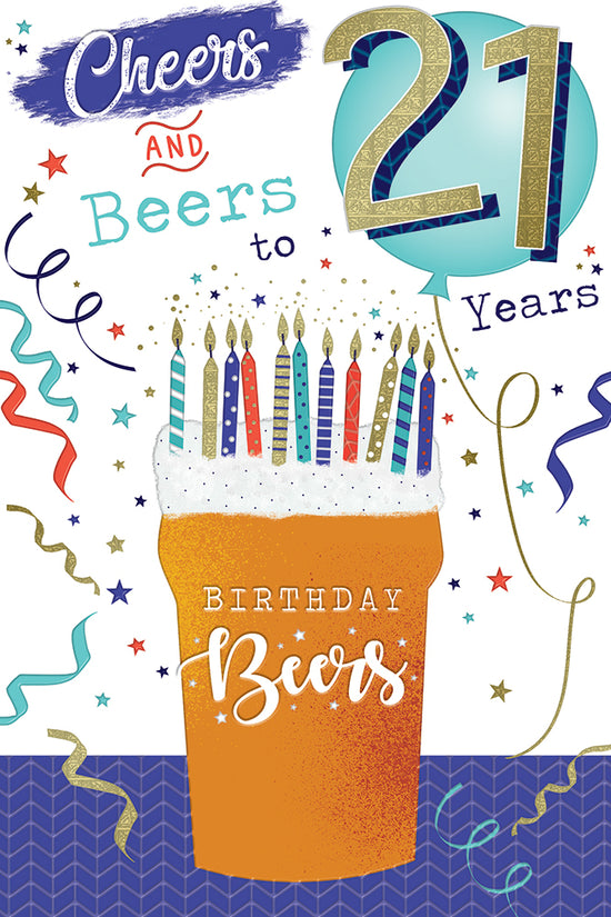 Kingfisher C75 Birthday Age 21 6pk