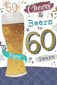 Kingfisher C75 Birthday Age 60 6pk