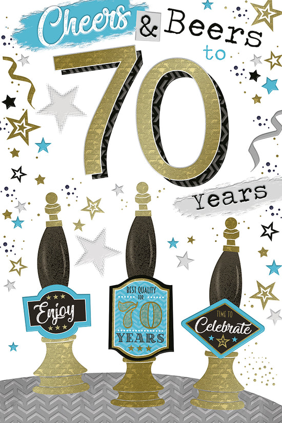 Kingfisher C75 Birthday Age 70 6pk