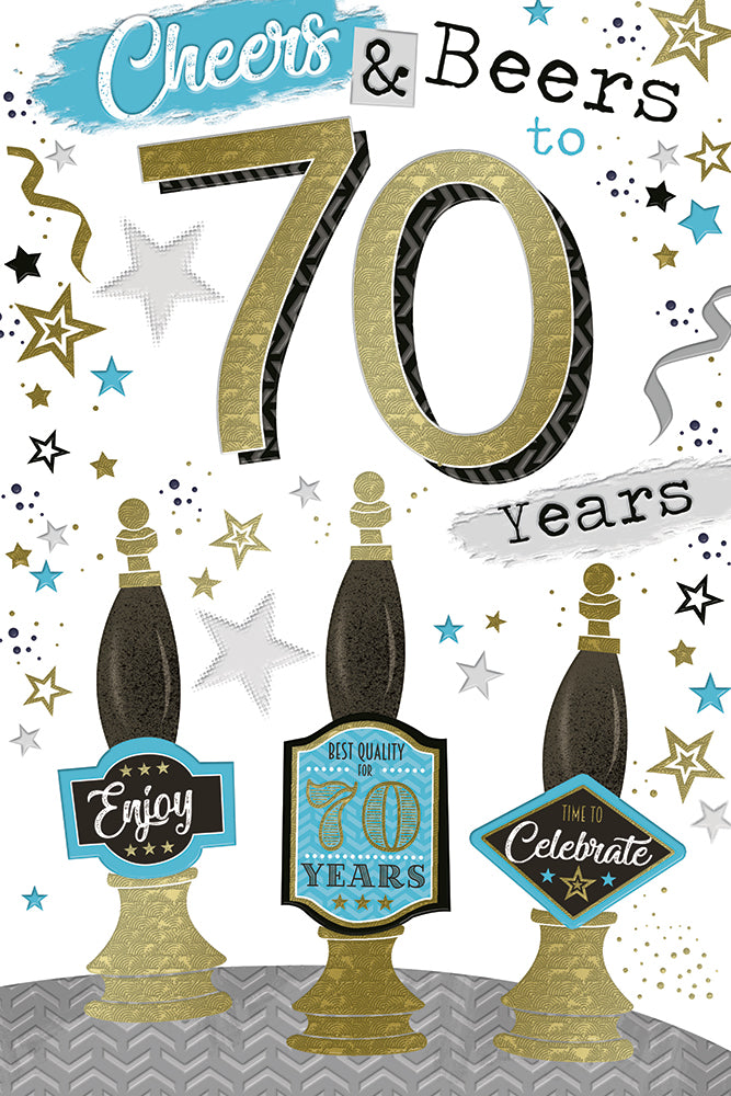 Kingfisher C75 Birthday Age 70 6pk
