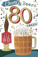 Kingfisher C75 Birthday Age 80 6pk
