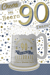 Kingfisher C75 Birthday Age 90 6pk