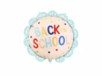 PartyDeco Scalloped Back To School 21" Foil