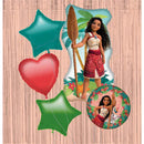 Procos Moana Foil Balloon Bouquet 5pc