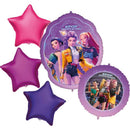 Procos KPop Demon Hunters Foil Balloon Bouquet 5pc