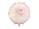 PartyDeco Welcome Baby Pink Moon 18" Foil Balloon