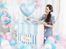 PartyDeco Balloon Box Boy Or Girl 60x40x60cm