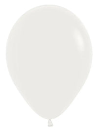 Sempertex Almond White 12" Latex Balloons 12pk