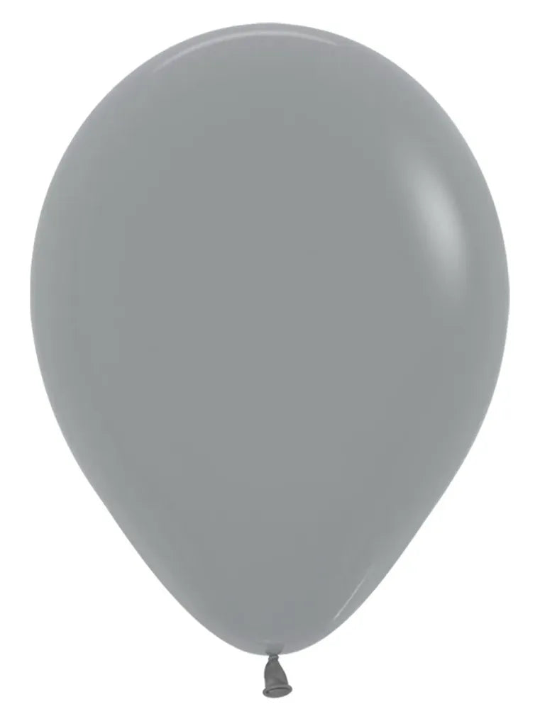 Sempertex Urban Grey 12" Latex Balloons 12pk