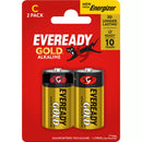 Eveready Batteries Gold C 2pk