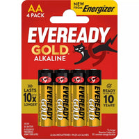 Eveready Batteries Gold AA 4pk