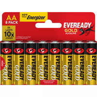 Eveready Batteries Gold AA 8pk