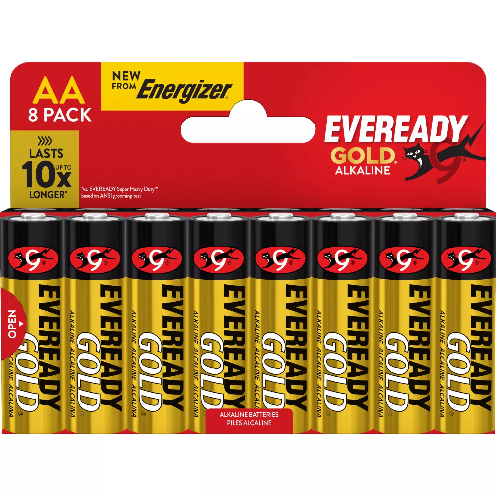 Eveready Batteries Gold AA 8pk