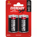Eveready Batteries Super Heavy D 2pk