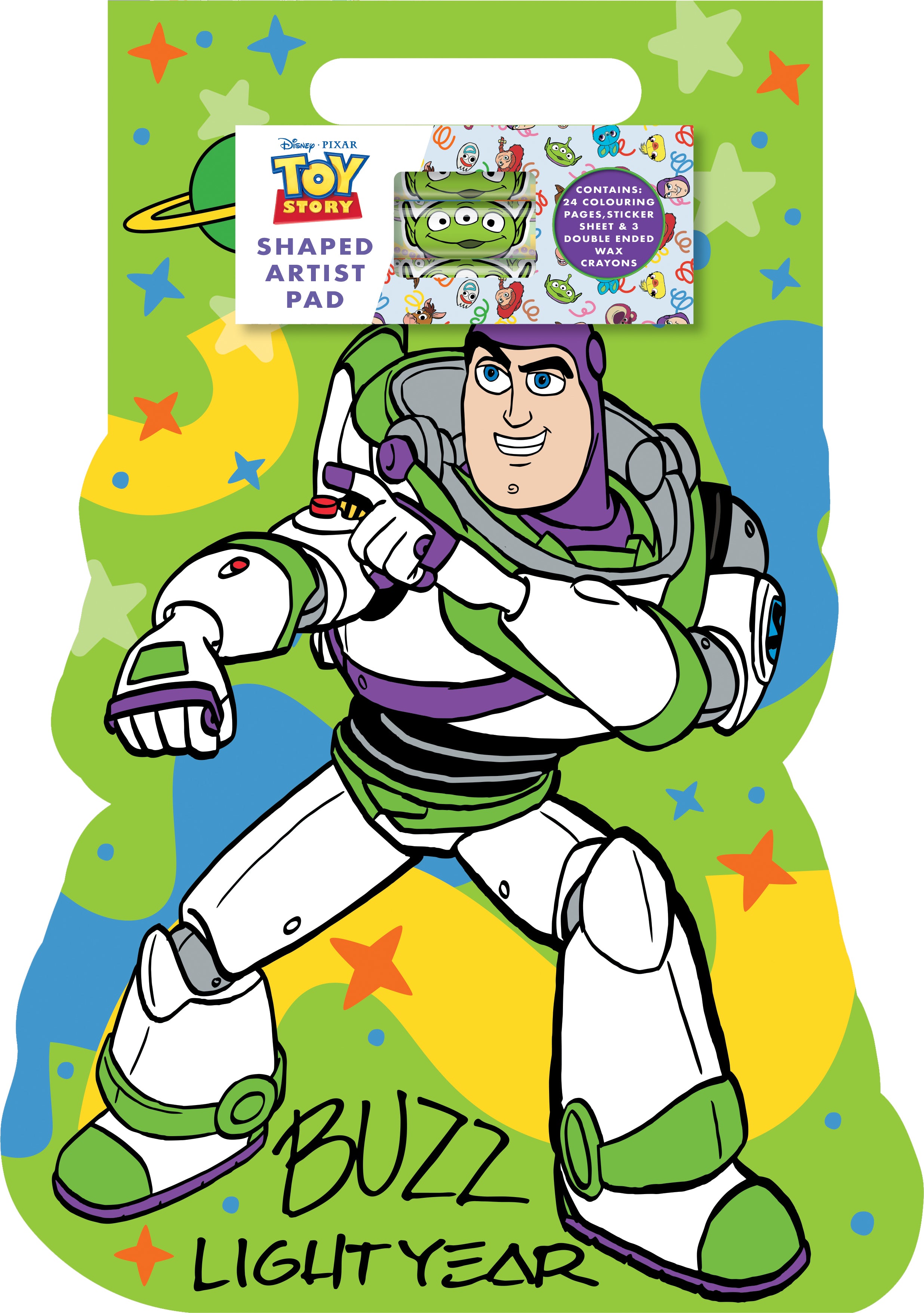 Toy Story Shaped Artist Pad 29.7x21cm