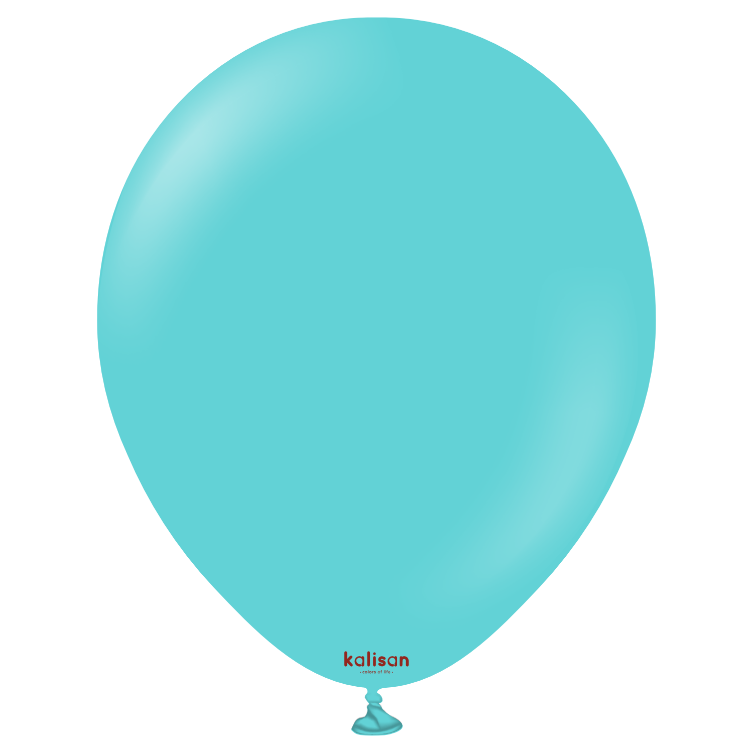 Kalisan Fashion Aqua 18" Latex Balloons 25pk