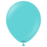 Kalisan Fashion Aqua 18" Latex Balloons 25pk