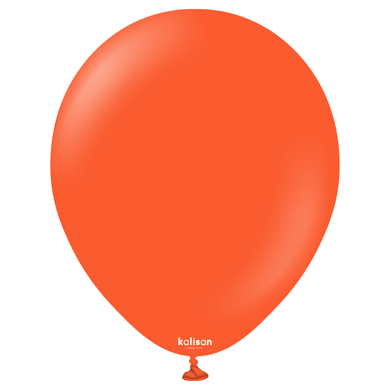 Kalisan Flame Orange 5" Latex Balloons 50pk