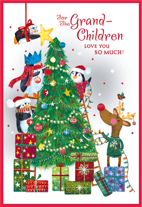 Simon Elvin C50 Christmas Grandchildren