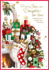 Simon Elvin C90 Christmas Son & Daughter-In-Law
