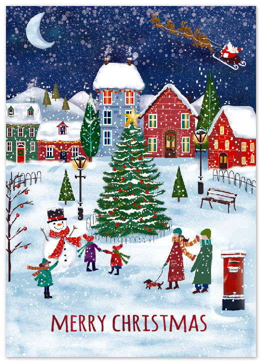 Simon Elvin Christmas Foil Box Assortment 48x14pk