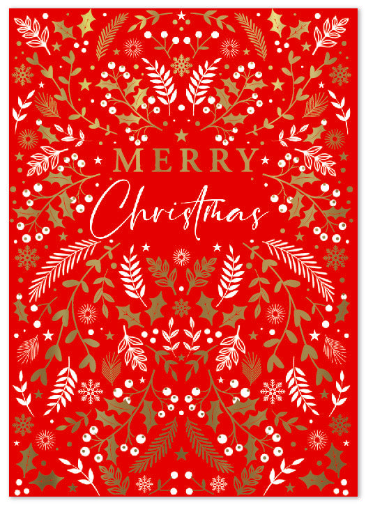 Simon Elvin Christmas Foil Box Assortment 48x14pk