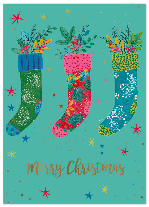 Simon Elvin Christmas Foil Box Assortment 48x14pk