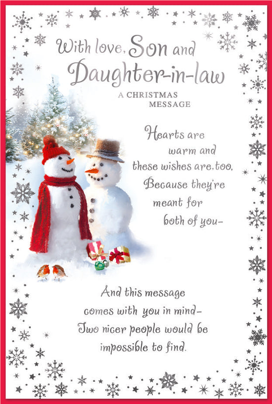 Simon Elvin C75 Christmas Son & Daughter-In-Law