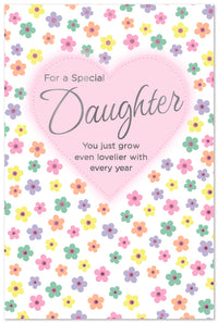 Special Days C75 Birthday Daughter 6pk