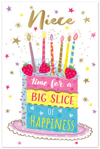 Special Days C75 Birthday Niece 6pk