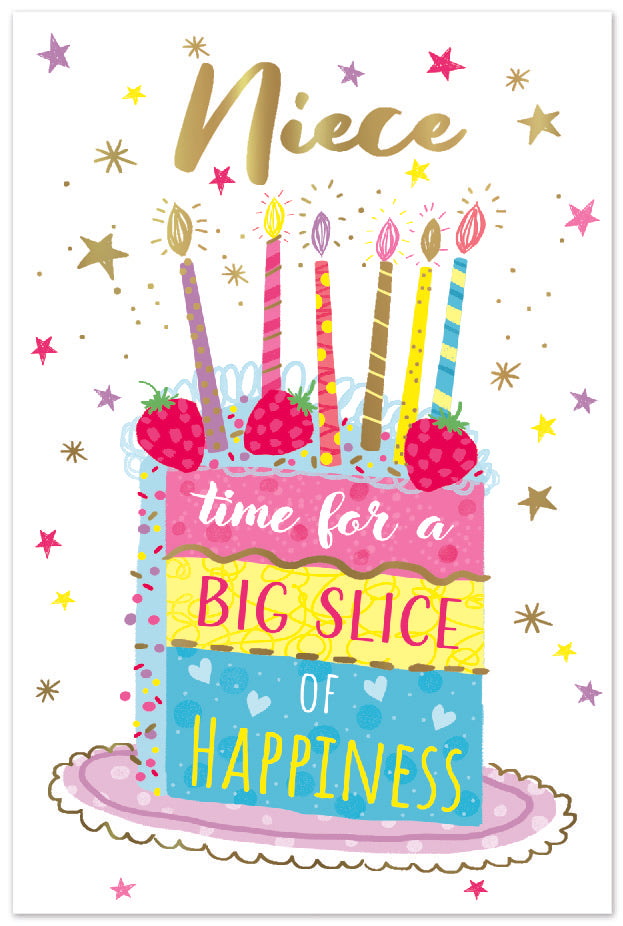Special Days C75 Birthday Niece 6pk