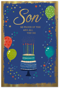 Special Days C75 Birthday Son 6pk