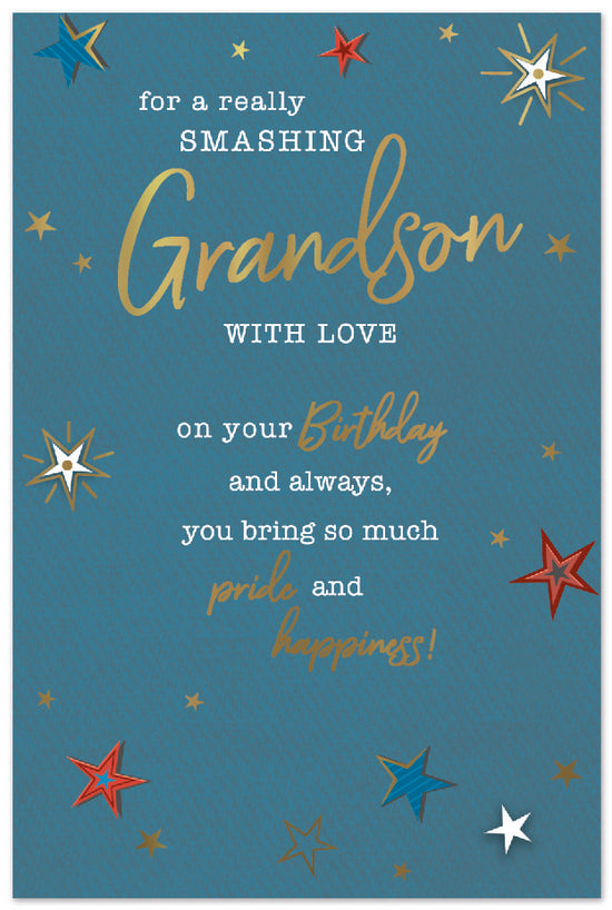 Special Days C75 Birthday Grandson 6pk