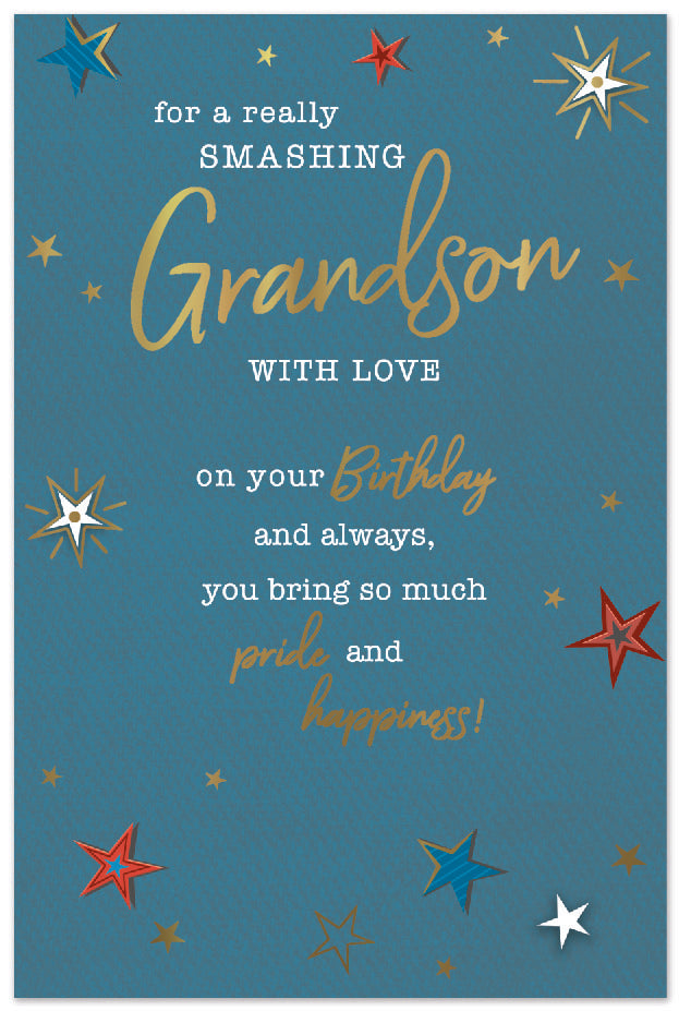 Special Days C75 Birthday Grandson 6pk