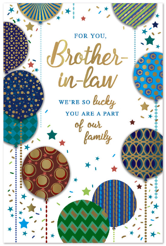 Special Days C75 Birthday Brother-In-Law 6pk