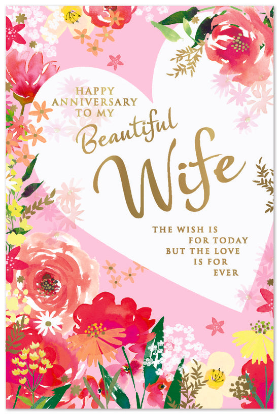 Special Days C75 Anniversary Wife 6pk
