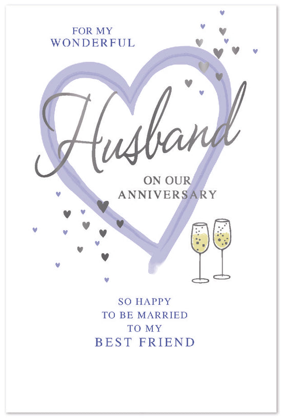 Special Days C75 Anniversary Husband 6pk