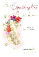 Kingfisher C60 Christmas Granddaughter 6pk