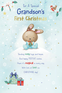 Kingfisher C75 1st Christmas Grandson 6pk
