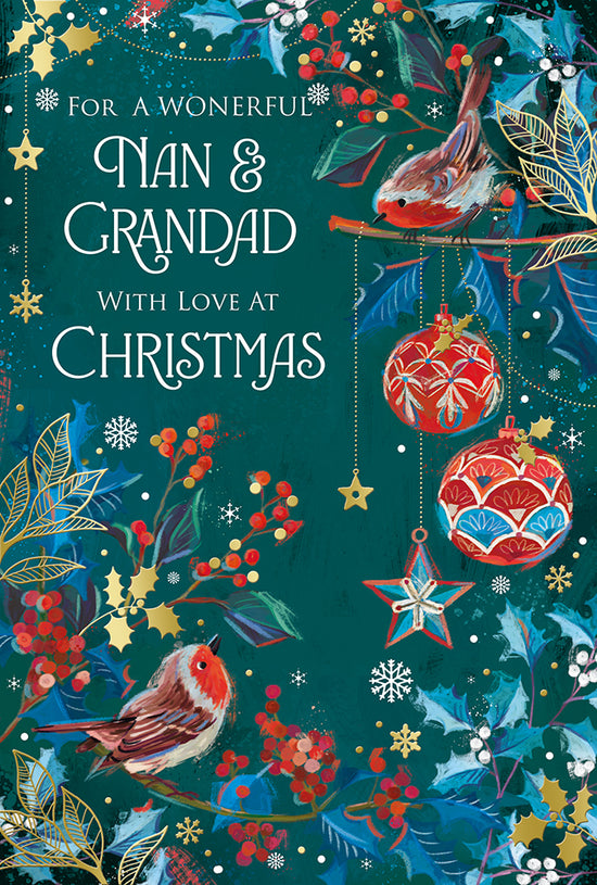 Kingfisher C75 Christmas Nan And Grandad 6pk
