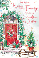 Kingfisher C75 Christmas Niece And Family 6pk